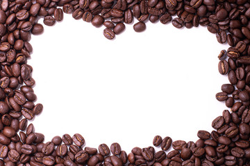 Coffee bean frame