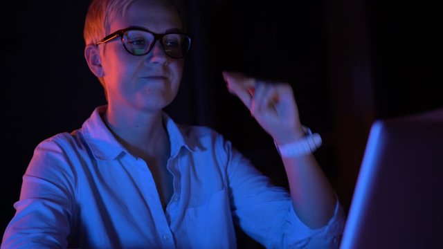 Portrait of thoughtfull woman thinking about right business desision, solution