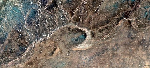 stellar saurian,  abstract photography of the deserts of Africa from the air. aerial view of desert...