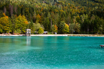 Lake Jasna in Kranjska gora, Slovenia
