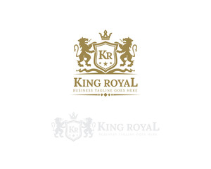 King royal logo design