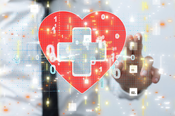 interface as medical network concept