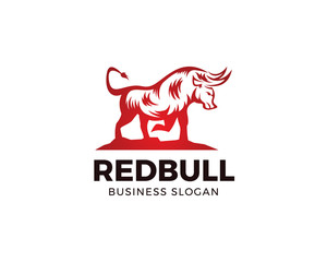 Red bull logo design