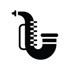 band and music related art vector in solid style