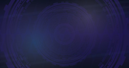 Abstract technology background. Wallpaper for banner with copy space. Futuristic design template. Vector stock illustration eps10