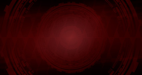 Abstract technology background. Wallpaper for banner with copy space. Futuristic design template. Vector stock illustration eps10