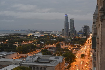 Chicago, City View at Dawn