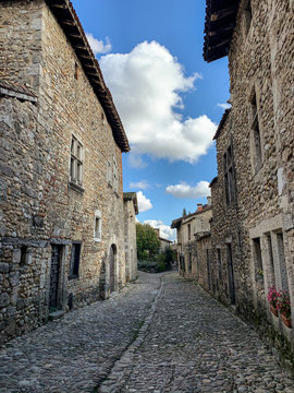 French medieval town Perouges