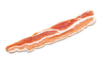 Smoked bacon strips.