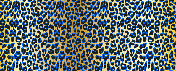 Leopard background. Seamless pattern © Feoktistova