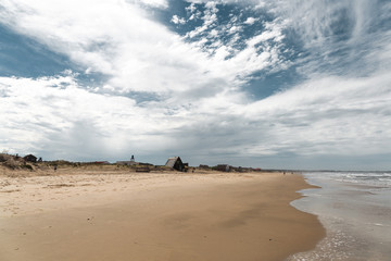 beach and sea