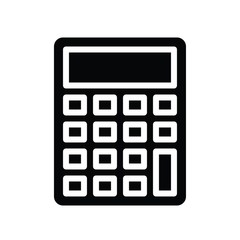 calculator related to black friday vector in solid design