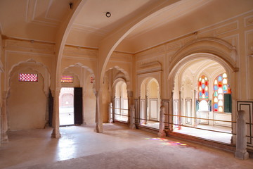 Fototapeta na wymiar Hawa Mahal, Jaipur, Rajasthan, India