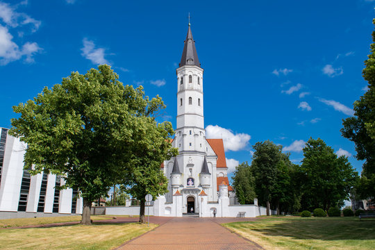Cathedral of Saints Peter and Paul in Siauliai, Lithuania