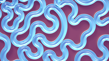 Elegant minimal background. 3d illustration, 3d rendering.