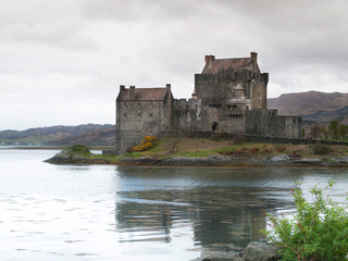 Eilean Donan castle -on small tidal island on Loch Duich