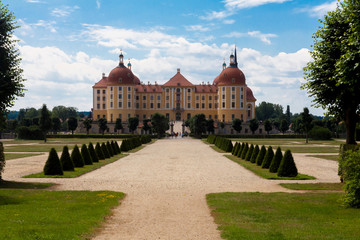 Fototapeta premium Schloss Moritzburg bei Dresden