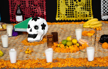 Day of the death altar