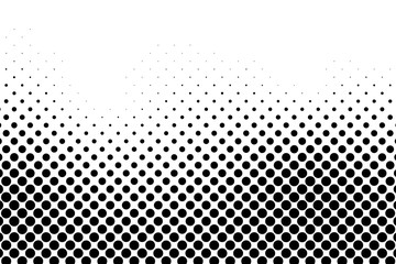 Vector simple comic book background. Halftone pattern in retro pop art style