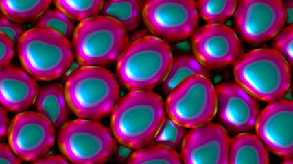 Beautiful background with geometric shape. 3d illustration, 3d rendering.