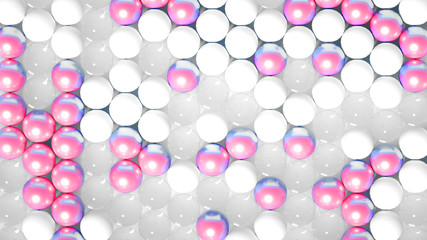 Beautiful background with geometric shape. 3d illustration, 3d rendering.