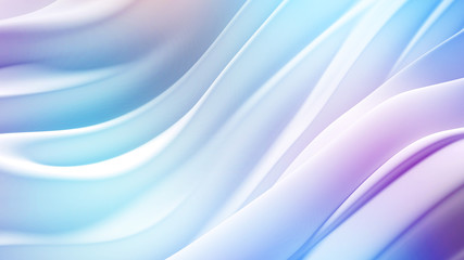 Naklejka premium Beautiful luxury elegant backdrop with silk fabric drapery. 3d illustration, 3d rendering.