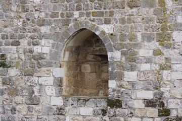 Deadwindow in the stone wall