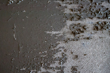 Close up of old black leather texture for background