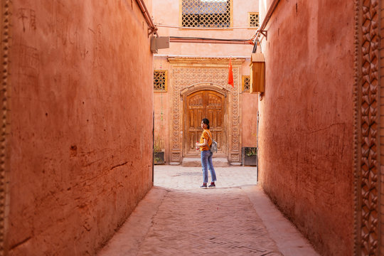 Girl in the Old Town of Kashgar