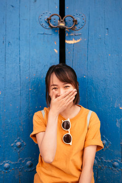 Girl in the Old Town of Kashgar