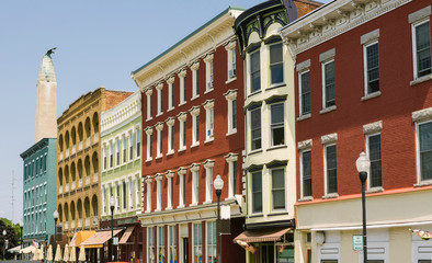 Downtown Architecture in Urban Renewal neighborhood