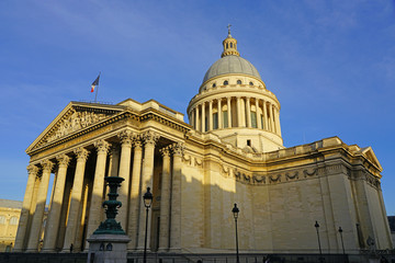 Fototapeta na wymiar The Pantheon building in Paris, France