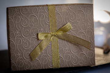 Gold Gift Box
