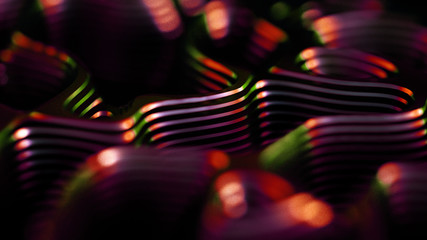 Abstract colorful background. 3d illustration, 3d rendering.