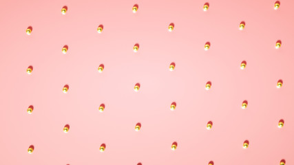 Beautiful background with geometric shape. 3d illustration, 3d rendering.