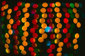 Blurred psychedelic background