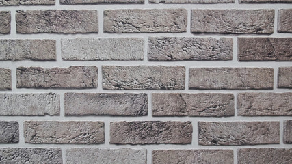 texture of a fake brick wall