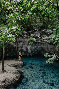 Woman in nature