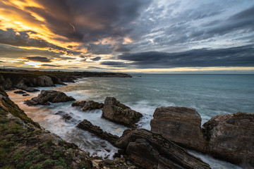 Winter sunsets in Northern Spain!