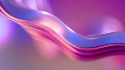 Abstract colorful background. 3d illustration, 3d rendering.