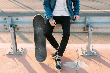 Teenage Skateboarder