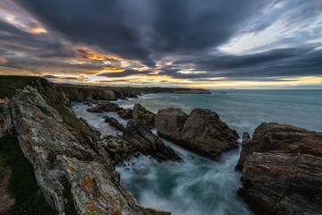Winter sunsets in Northern Spain!