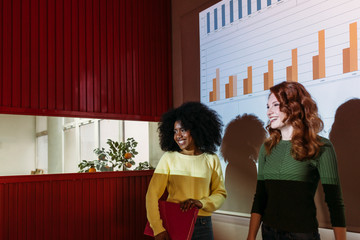 Business group at a workshop in the office