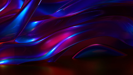 Abstract colorful background. 3d illustration, 3d rendering.