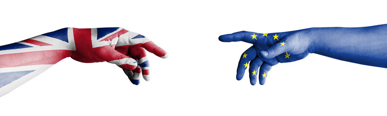 Brexit Konzept - Großbritannien  verlässt die Europäische Union