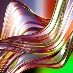 Abstract colorful background. 3d illustration, 3d rendering.