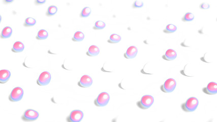 Beautiful background with geometric shape. 3d illustration, 3d rendering.