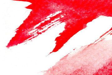 watercolor paint red strokes brush stroke color texture with space for your own text