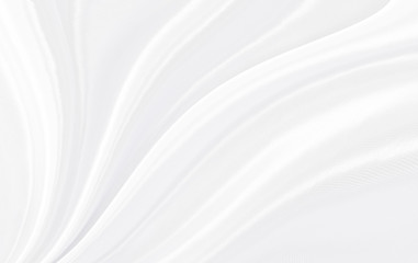 White gray satin texture that is white silver fabric silk background with beautiful soft blur pattern natural.
