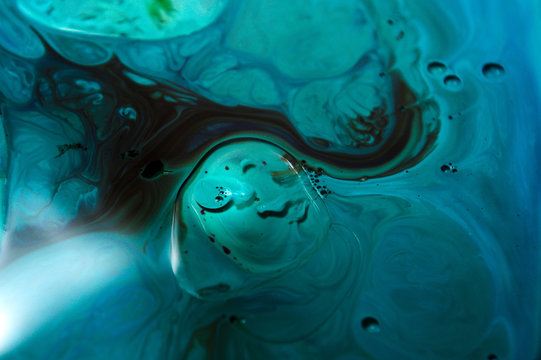 Close up shot of an abstract colors